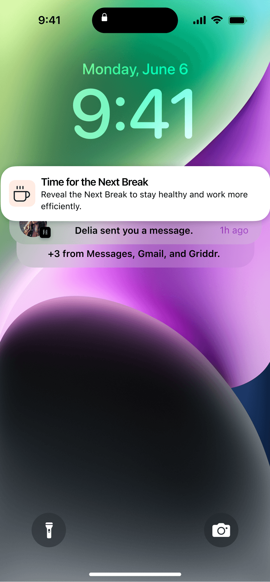 Sync with your calendar, get break reminders